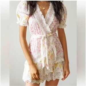 LoveShackFancy Belen Dress in Lemonade Stand Size M